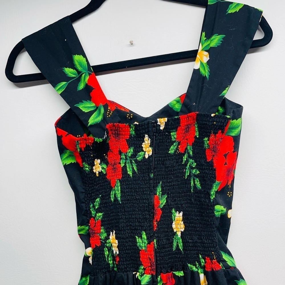 Royal Creations Vintage Hawaiian Hibiscus Pinup Dress size S - Picture 6 of 10